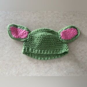 Yoda ear hat handmade crochet infant/toddler